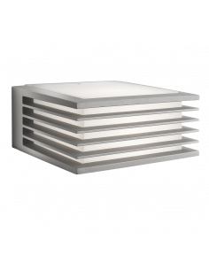 Aplique exterior de aluminio Shades gris