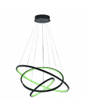 Suspension Wi-Fi LED verte Aaron