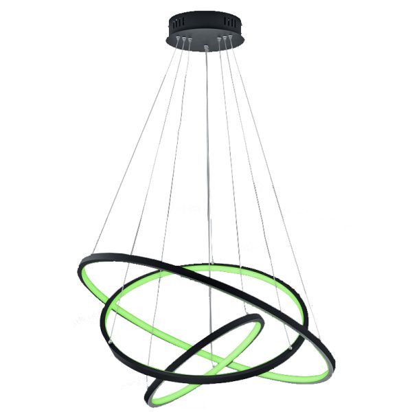 Suspension Wi-Fi LED verte Aaron