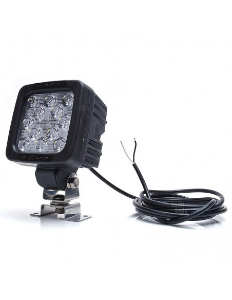 Faro Cuadrado LED 50W Was para camión tractor remolque maquinaria agrícola industrial estanco multivoltaje | LeonLeds