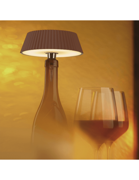 Candeeiro de mesa exterior sem cabos Atmosfera Relax Corten