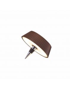 Lámpara de mesa exterior sin cables Relax Corten