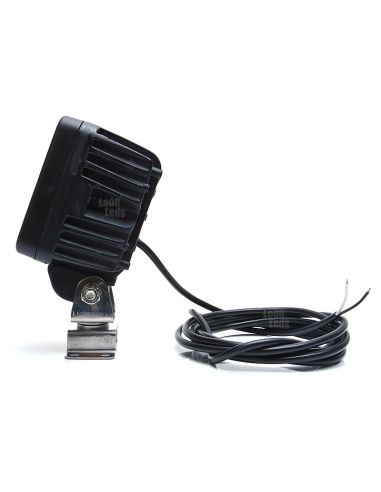 Faro Cuadrado LED 50W Was para camión tractor remolque maquinaria agrícola industrial estanco multivoltaje | LeonLeds