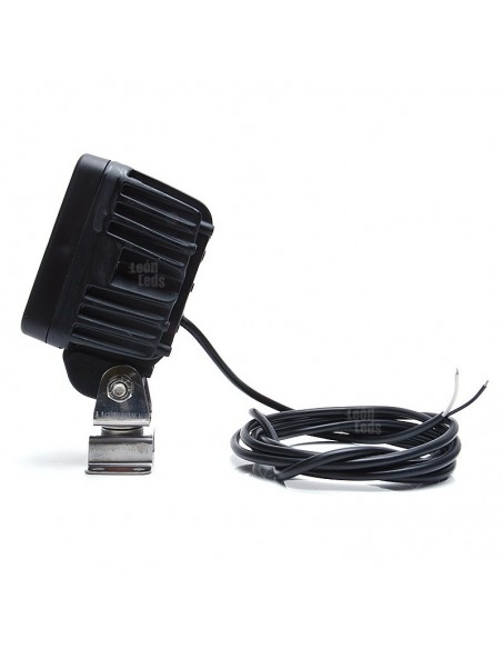 Faro Cuadrado LED 50W Was para camión tractor remolque maquinaria agrícola industrial estanco multivoltaje | LeonLeds