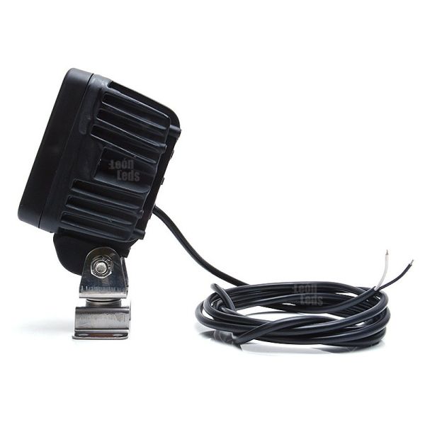 Faro Cuadrado LED 50W Was para camión tractor remolque maquinaria agrícola industrial estanco multivoltaje | LeonLeds