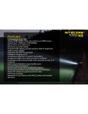 Pantalla oled de Linterna de mano LED muy potente 6000Lm TM28 Nitecore | LeonLeds