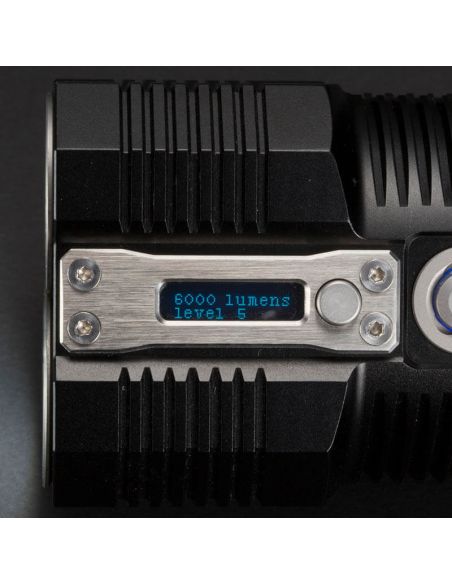 Pantalla Oled Pantalla oled de Linterna de mano LED muy potente 6000Lm TM28 Nitecore | LeonLeds