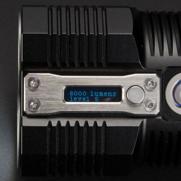 Pantalla Oled Pantalla oled de Linterna de mano LED muy potente 6000Lm TM28 Nitecore | LeonLeds