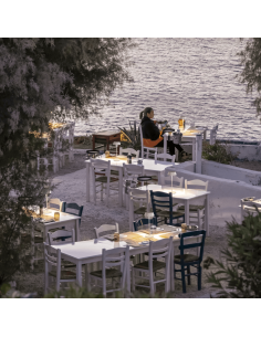 Candeeiro de mesa portátil para exterior Relax branco 2