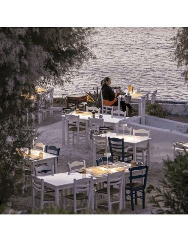 Candeeiro de mesa portátil para exterior Relax branco sem cabos