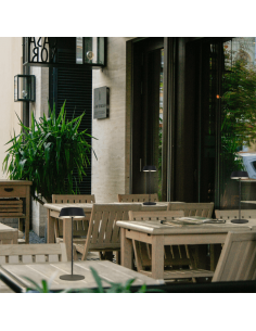 Lámpara LED exterior recargable Relax negran 7934 8435153279344 | LeonLeds 2