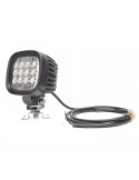 Faro LED de trabajo cuadrado potente de Was | Faro LED para tractor de calidad barato | LeonLeds Iluminación