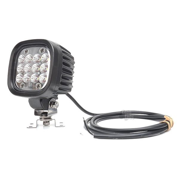 Faro LED de trabajo cuadrado potente de Was | Faro LED para tractor de calidad barato | LeonLeds Iluminación