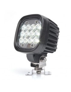 Faro LED de trabajo cuadrado potente de Was | Faro LED para tractor de calidad barato | LeonLeds Iluminación