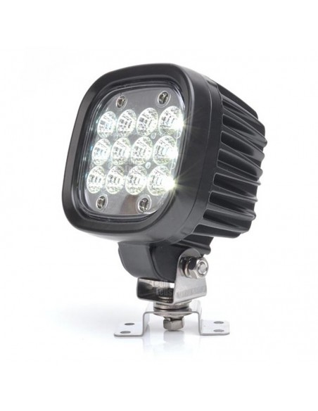 Faro LED de trabajo cuadrado potente de Was | Faro LED para tractor de calidad barato | LeonLeds Iluminación