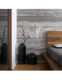 Aplique LED de metal Tobago blanco ambiente Mantra