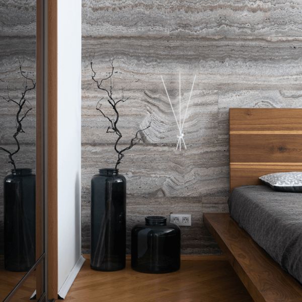 Aplique LED de metal Tobago blanco ambiente Mantra