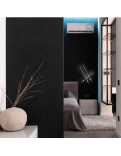 Aplique LED de metal Tobago blanco pequeño 2