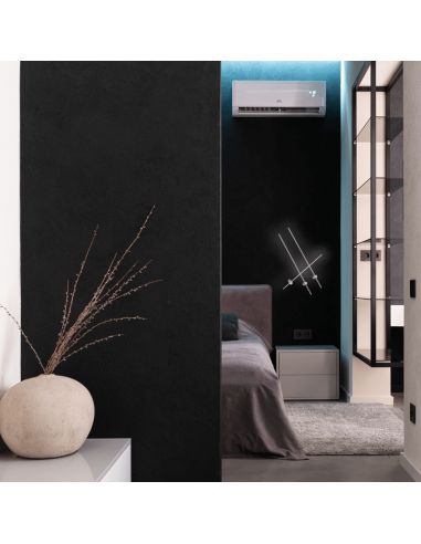 Aplique LED de metal Tobago blanco ambiente