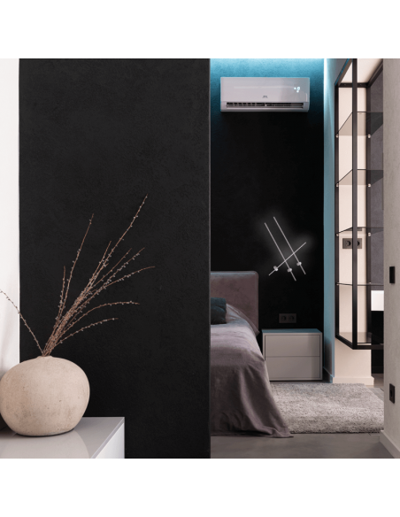 Aplique LED de metal Tobago blanco ambiente