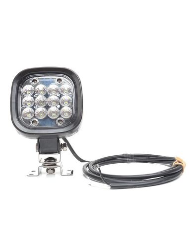Faro LED de trabajo cuadrado potente de Was | Faro LED para tractor de calidad barato | LeonLeds Iluminación