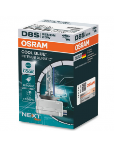 Lâmpada Xenon D8S Cool Blue Intense Next Generation 66548CBN Osram | leonleds
