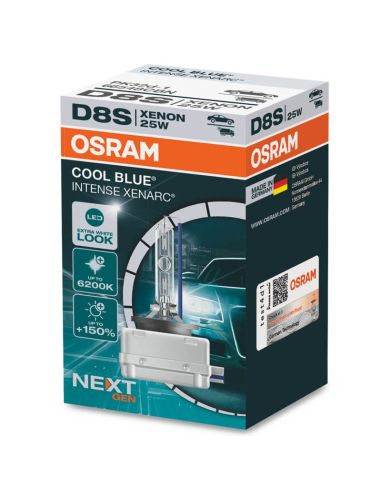 Bombilla Xenon D8S Cool Blue Intense Next Generation 66548CBN Osram | LeonLeds
