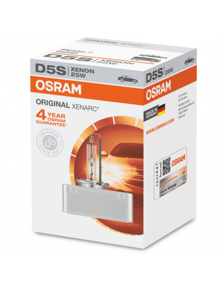 Bombilla D5S xenon Xenarc Original 66540 Osram | LeonLeds
