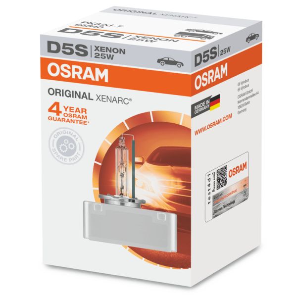 Lâmpada D5S xenônio Xenarc Original 66540 Osram | leonleds