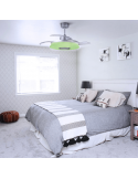 Ventilador LED Gaby RGB con motor DC y Altavoz Trio