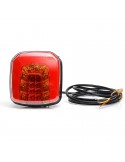 Piloto Trasero LED 3 o 4 funciones pequeño para remolque de coche, remolque agrícola de Was | LeonLeds Iluminación