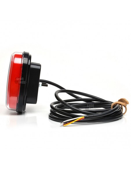 Piloto Trasero LED 3 o 4 funciones pequeño para remolque de coche, remolque agrícola de Was | LeonLeds Iluminación