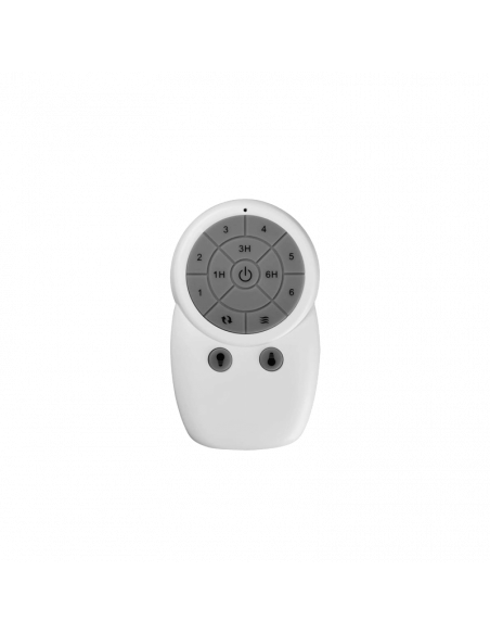 Ventilador de techo LED regulable Louis negro DC mando
