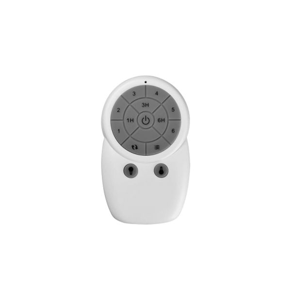 Ventilador de techo LED regulable Louis negro DC mando