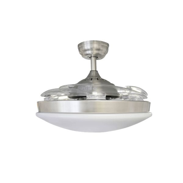 Ventilador DC María LED-CCT y Altavoz oculto plafón