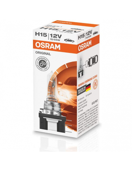 Bombilla H15 Original 64176 Pgj23T-1 12v 64179 | LeonLeds