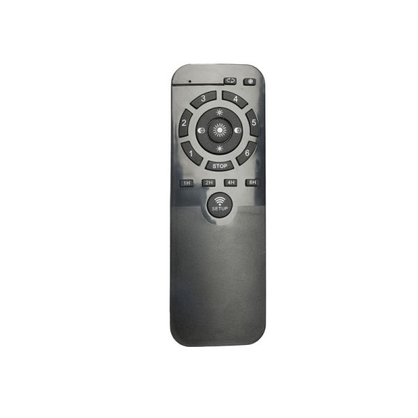 Ventilador LED marrón Mirabel de 40W mando
