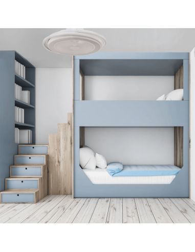 Ventilador de teto LED Andrea branco ambiente moderno