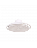 Ventilador de techo LED Andrea moderno blanco
