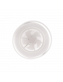 Ventilador de techo LED Andrea moderno blanco Cristal Record