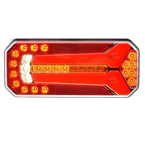 Piloto LED Intermitentes Progresiva Dinámica 12V 24V 7 Funciones Camión Furgoneta | LeonLeds Iluminación