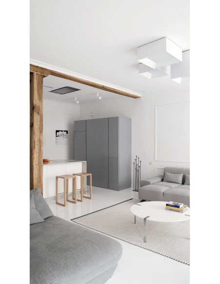Foco LED orientable de superficie Zen Tube Surface 12W Blanco ArkosLight | LeonLeds
