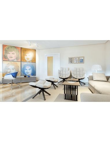 Refletor de superfície LED ajustável Zen Tube Surface Instalado em uma casa ArkosLight | leonleds