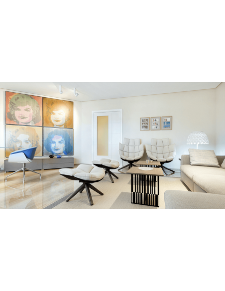 Foco LED orientable de superficie Zen Tube Surface Instalado en vivienda ArkosLight | LeonLeds