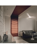 Ventilador LED inteligente Lighter motor DC ambiente