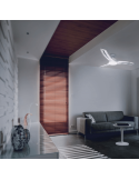 Ventilador LED inteligente Lighter motor DC luz fría