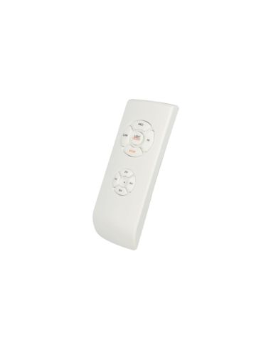 Ventilador plafón LED blanco Nuba mando