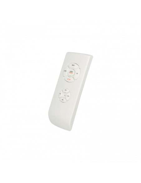 Ventilador plafón LED blanco Nuba mando