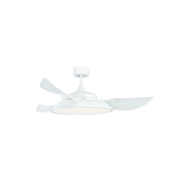 Ventilateur LED blanc puissant Lince