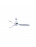 Ventilador LED silencioso Ekos blanco